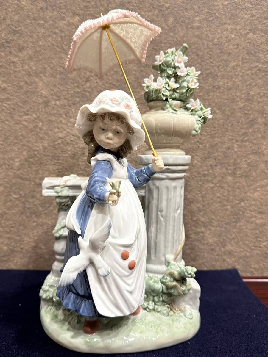 LLADRO リヤドロ/GLORIOUS SPRING「春のお散歩」#5284/箱付 管理1898