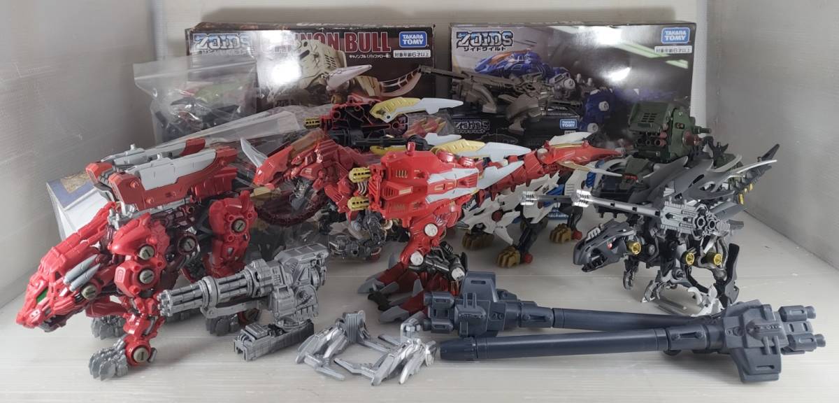 ZOIDS 完成品 セット 塗装あり 検( ゾイドワイルド ゾイド ライガー 