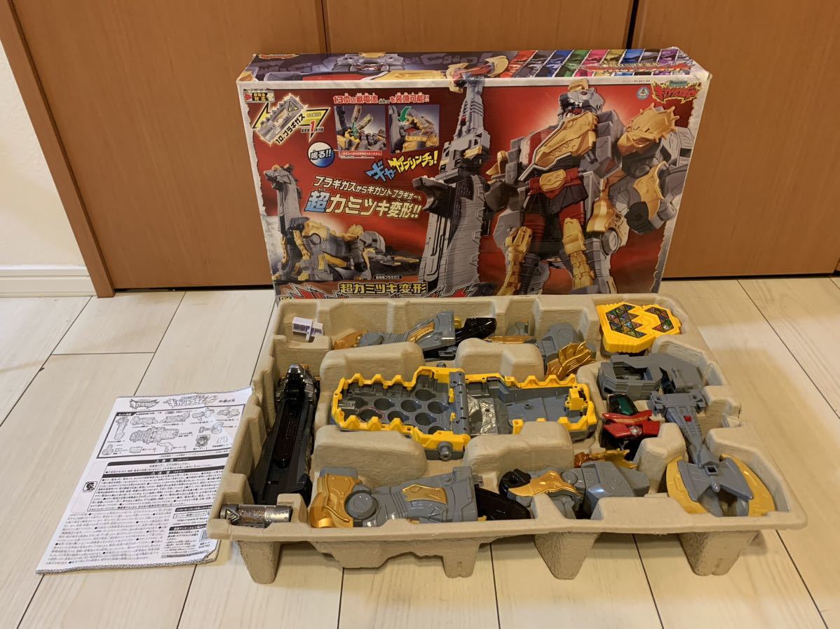 獣電戦隊キョウリュウジャー 超カミツキ変形 DXギガントブラギオー
