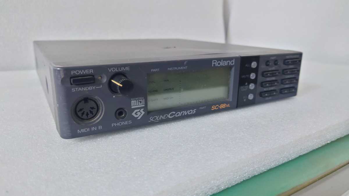 ROLAND SOUND CANVAS SC-88VL 音源モジュール ジャンク品 本体のみ