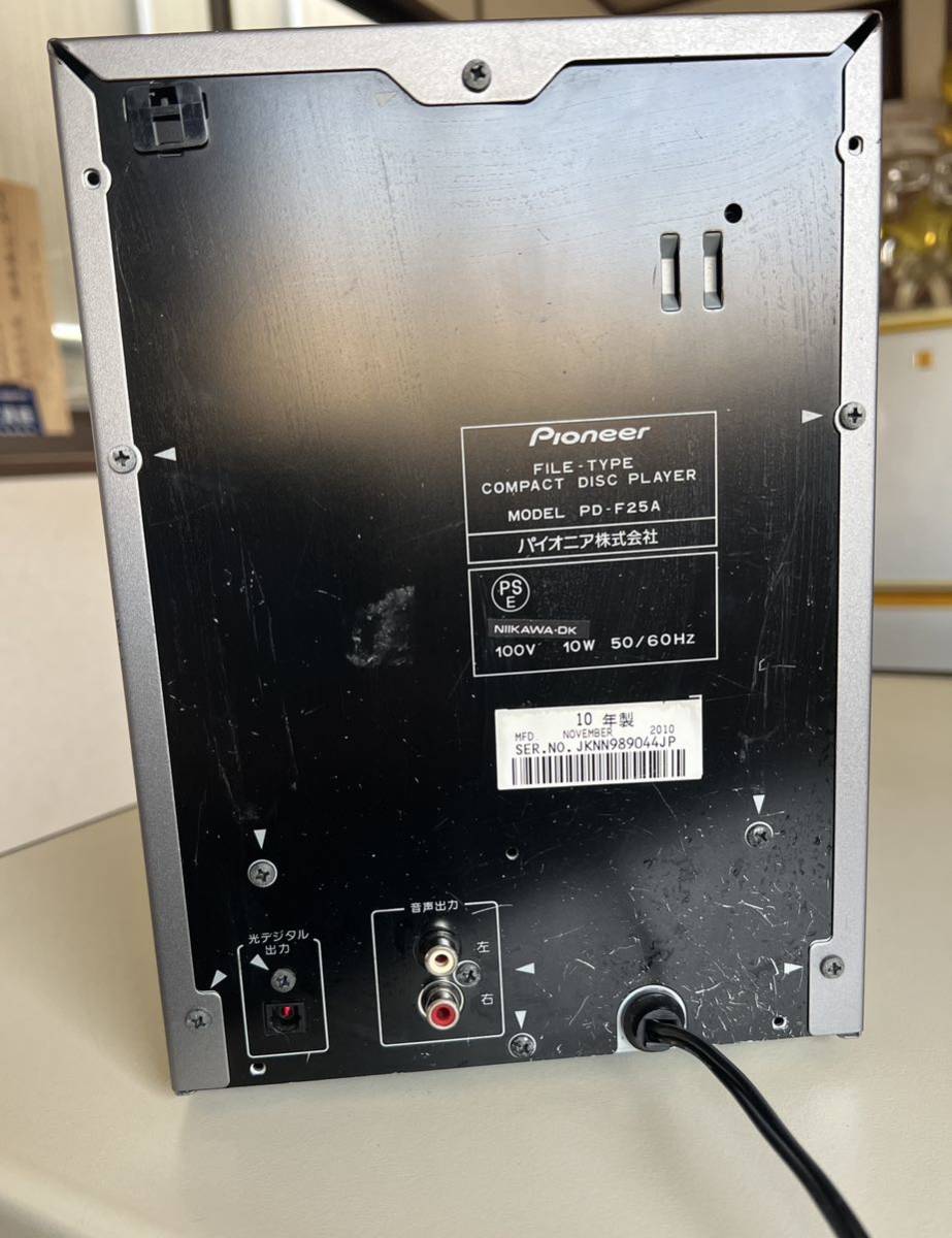 希少・完動品Pioneer PD-F25A CDチェンジャー リモコン付