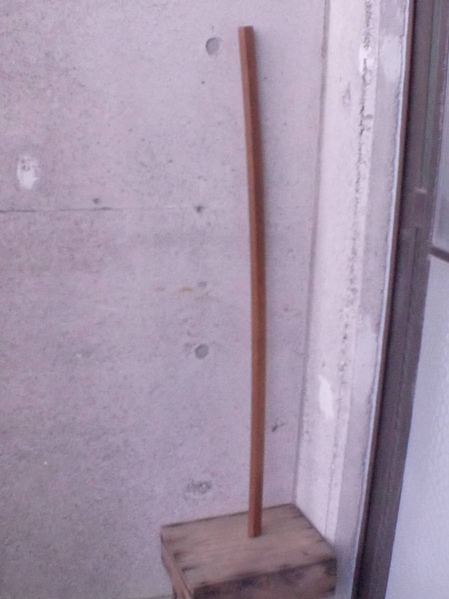 木刀 ごっく重い1.1kg程　101cm程　素振り　剣道　剣術　剣劇　アンティーク　昭和レトロ　コン後