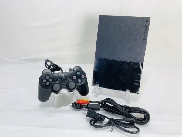 SONY ソニー PS2 本体 コントローラー DUALSHOCK PlayStation チャコールブラック SCPH-90000 動作確認済 YT-221221006