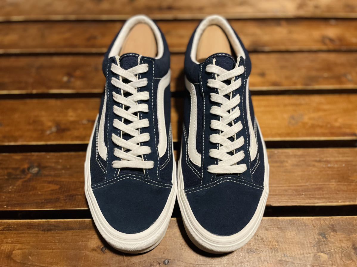 ヴァンズ オールドスクール US9 27cm Vans Old Skool style36 バンズ Anaheim Factory style44 ネイビー アナハイム