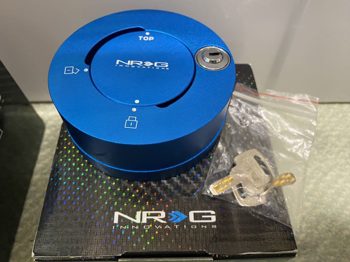 正規品 NRG クイックリリース クイックロック セット ブルー SRK-200BL 