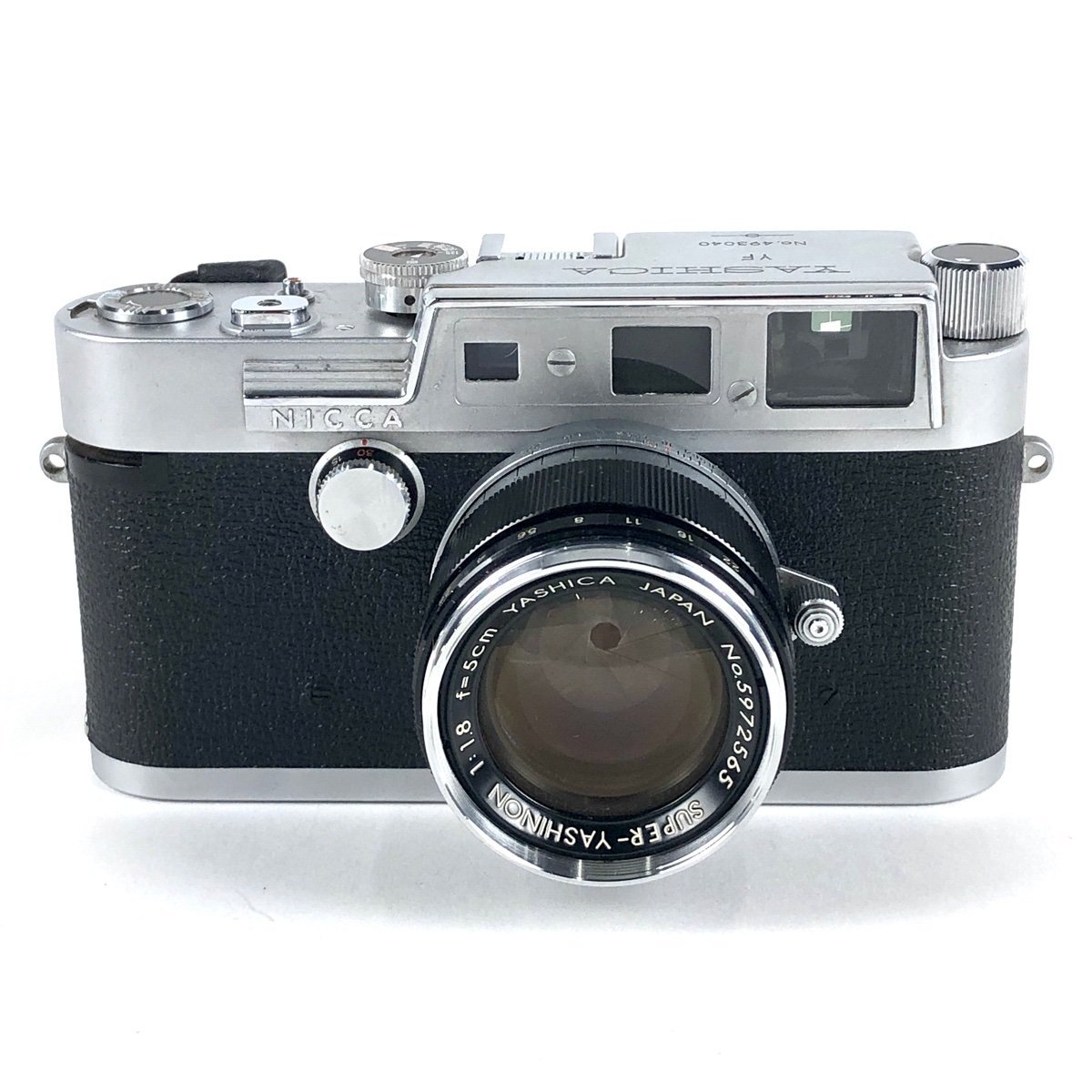 ヤシカ YASHICA YF + SUPER-YASHINON 5cm F1.8 Lマウント L39 ヤシカ YASHICA YF + SUPER-YASHINON 5cm F1.8 Lマウント L39