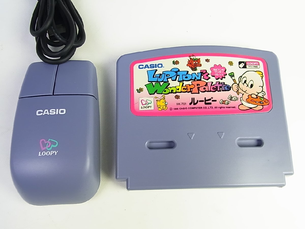 ♪ジャンク CASIO カシオ LOOPY ルーピー SV-100｜テレビゲーム