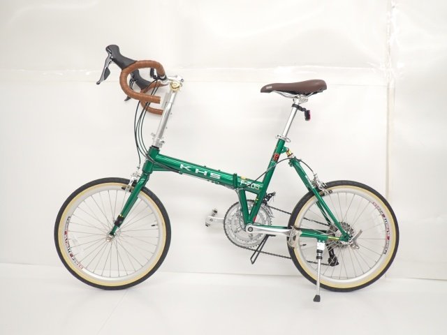 良品】KHS 折りたたみ自転車 ミニベロ F-20G Clarisコンポ 20インチ