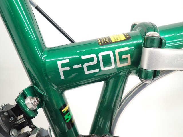 良品】KHS 折りたたみ自転車 ミニベロ F-20G Clarisコンポ 20インチ