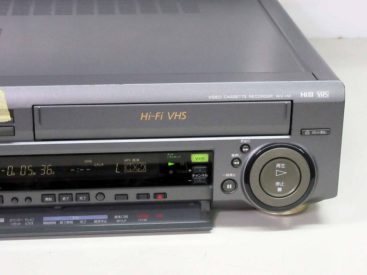 人気，得価 SONY 高画質Hi8&frasl;VHS・修理済保証付WV-H4