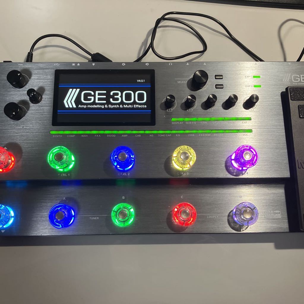 送料無料・ジャンク】Mooer GE300 マルチエフェクター(マルチ