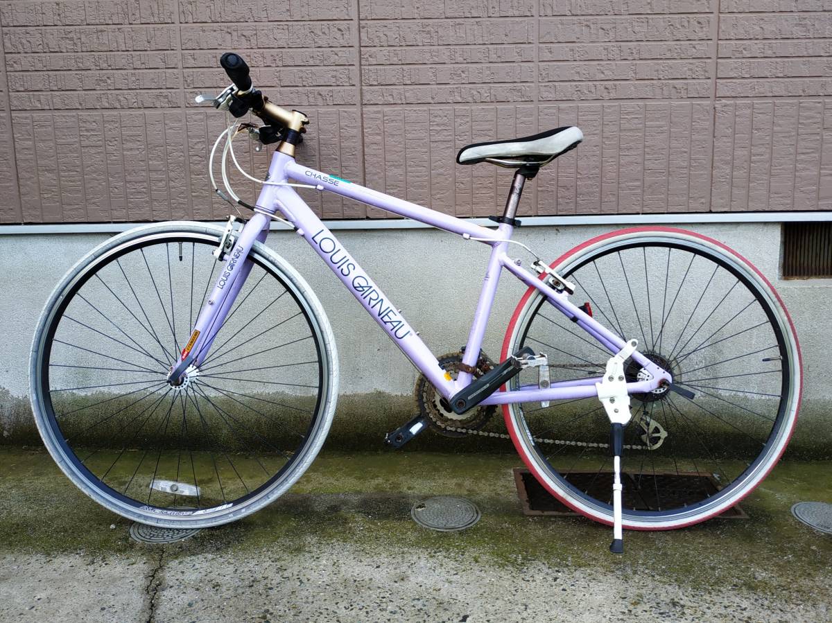 ジャンク LOUIS GARNEAU ルイガノ LGS-CHASSE 2013 700C アルミ 420mm