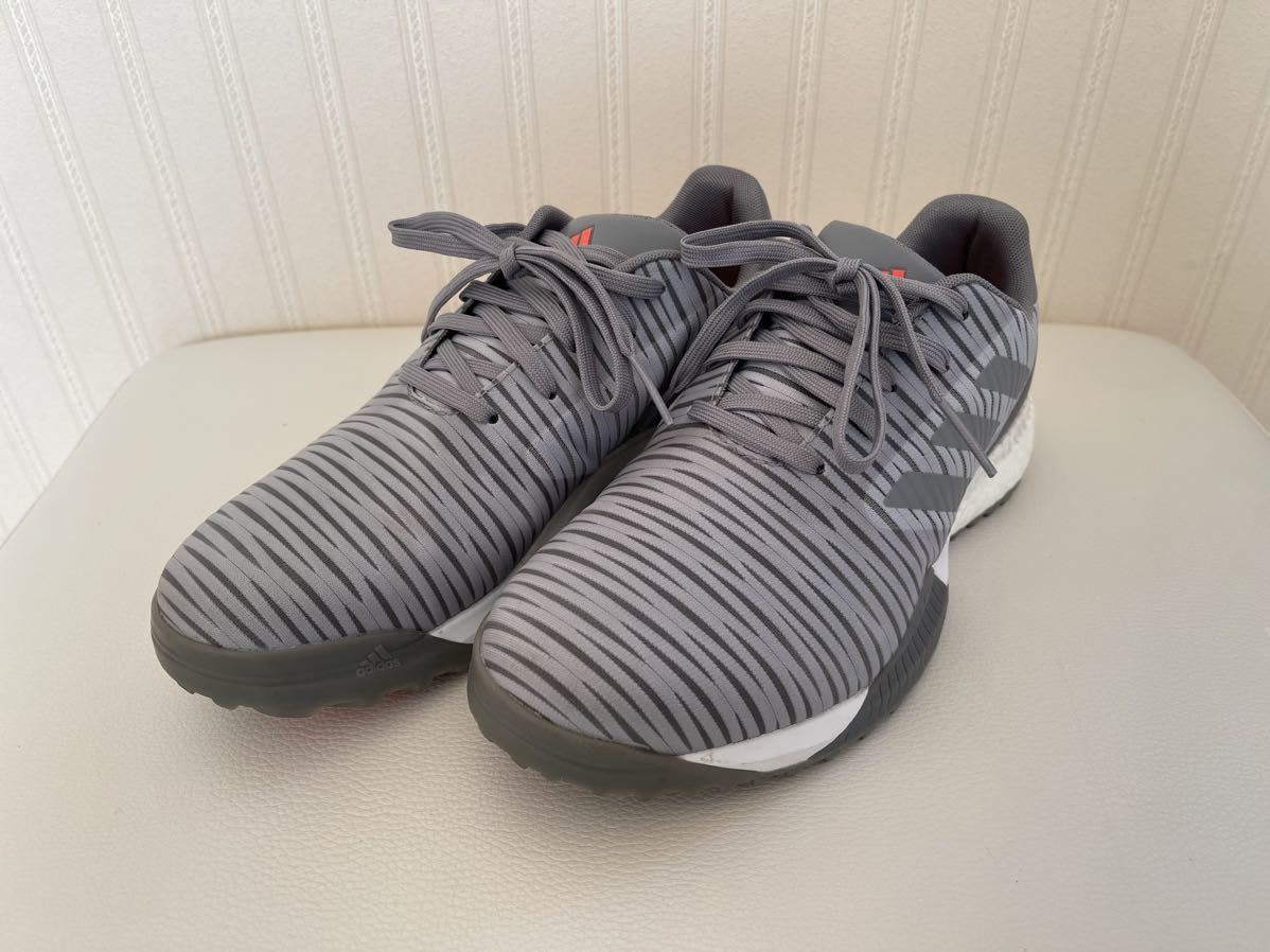 アディダス adidas コードカオス スポート code chaos sport グレー 25.5cm EF5729 メンズ スパイクレス ゴルフシューズ golf shoes