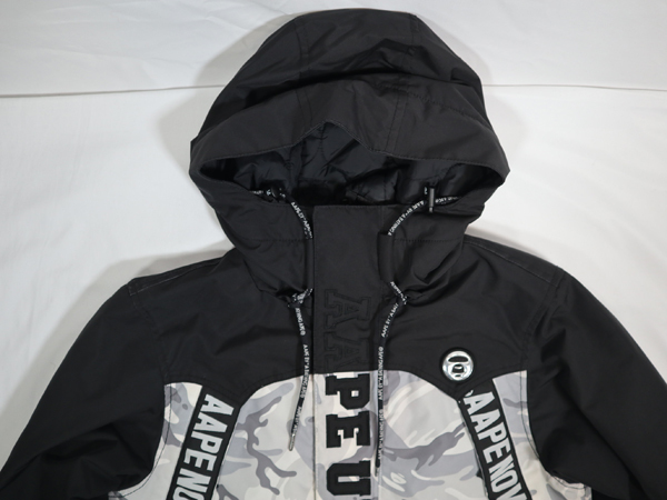 A BATHING APE アベイシングエイプ 迷彩ジャケット Sサイズ ナイロン