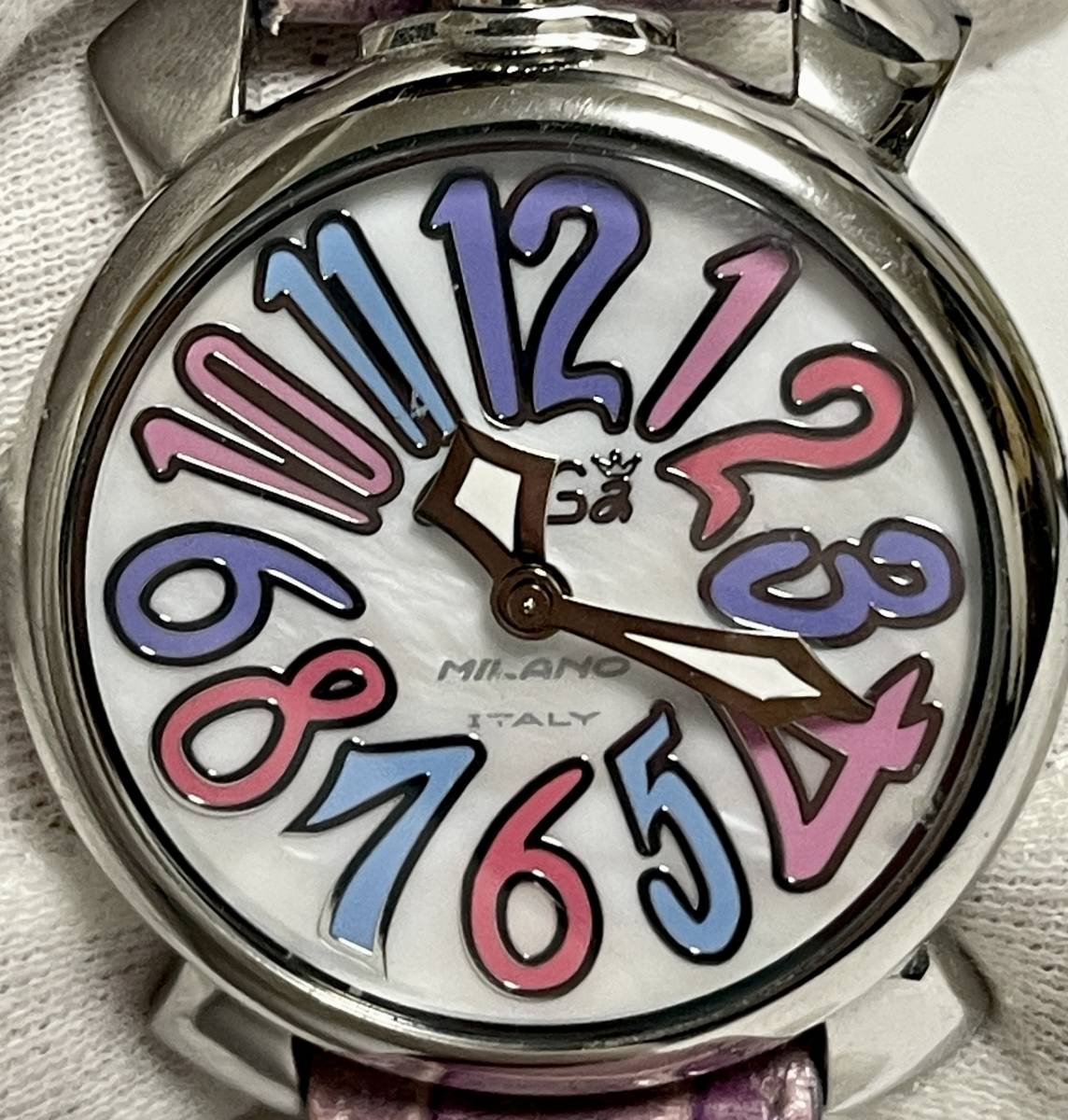 1円スタート】GaGa MILANO ガガミラノ 腕時計 ウォッチ レディース