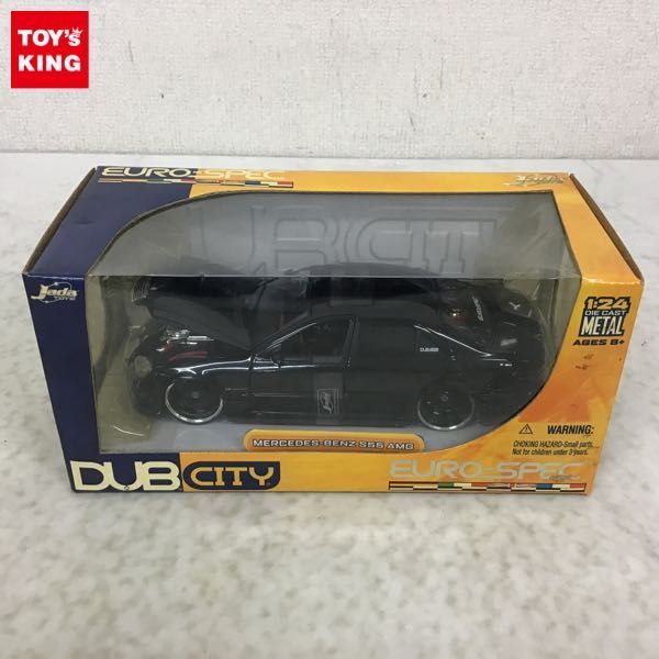 1円〜 Jada TOYS 1/24 メルセデス・ベンツ S55 AMG ブラック 【公式通販】