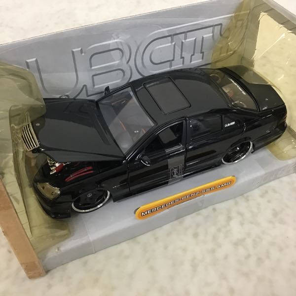 1円〜 Jada TOYS 1/24 メルセデス・ベンツ S55 AMG ブラック 【公式通販】