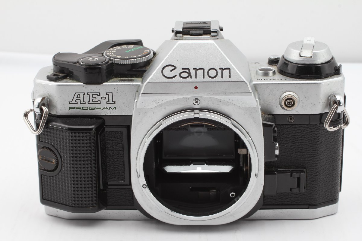 キヤノン AE-1 PROGRAM シルバー FD 50⁄f1.4 SSC 動確 キヤノン AE-1