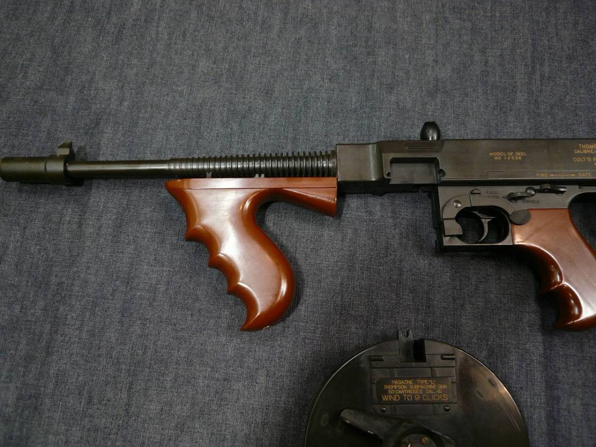 東京マルイ トンプソン M1A1 電動 木製 マガジン サブマシンガン