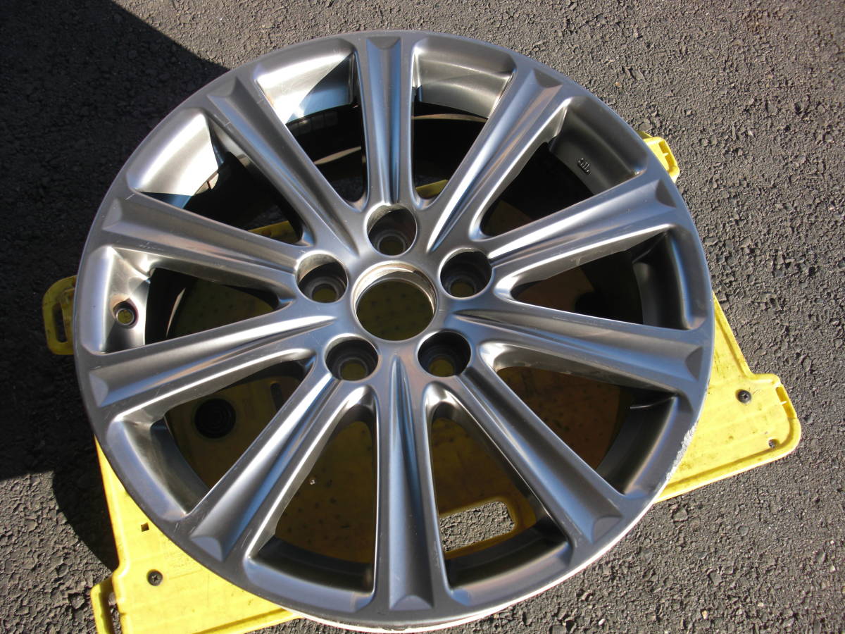 レクサス純正17インチアルミホイール1本のみ　NX　17×7J　5穴　PCD114.3　ヤマト宅急便着払い　手渡しOK