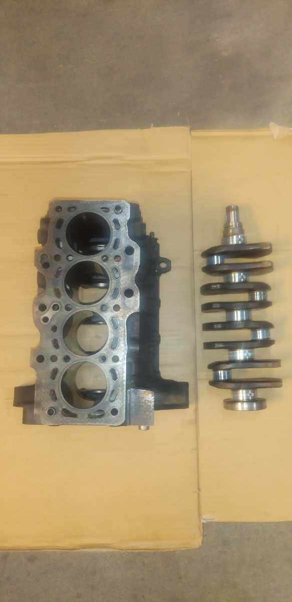 ヴィヴィオRXR初期型シリンダーブロック＆クランクシャフト