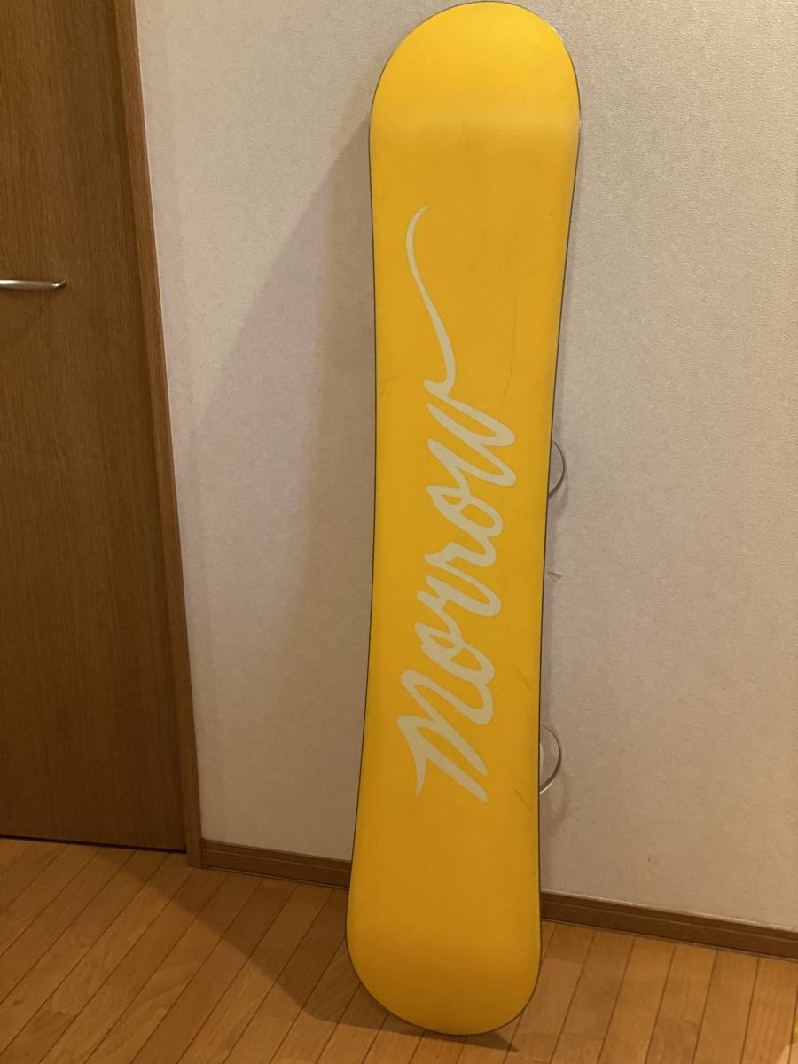 即決 MORROW モロー スノーボード140cm DRAKE ビンディングセット 子供
