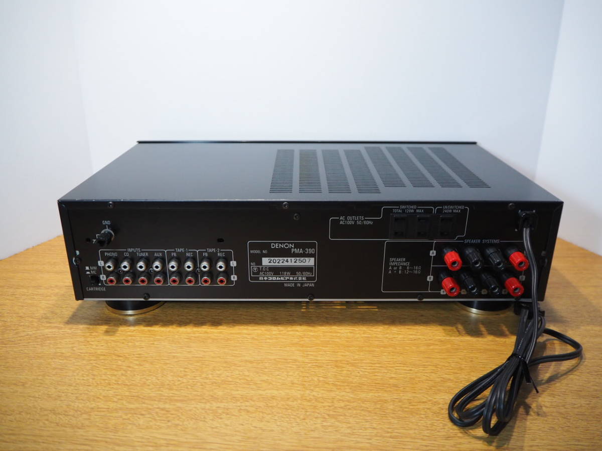DENON デノン PMA-390 プリメインアンプ DENON 【公式通販】