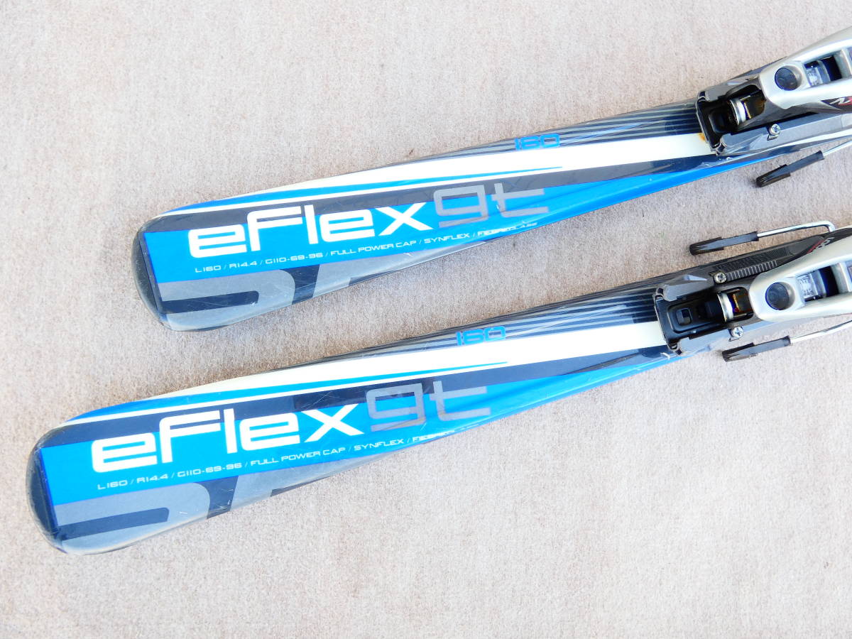 S)◎ジャンク elan/エラン スキー板 eFLEX gt 160cm 板＋ビンディング