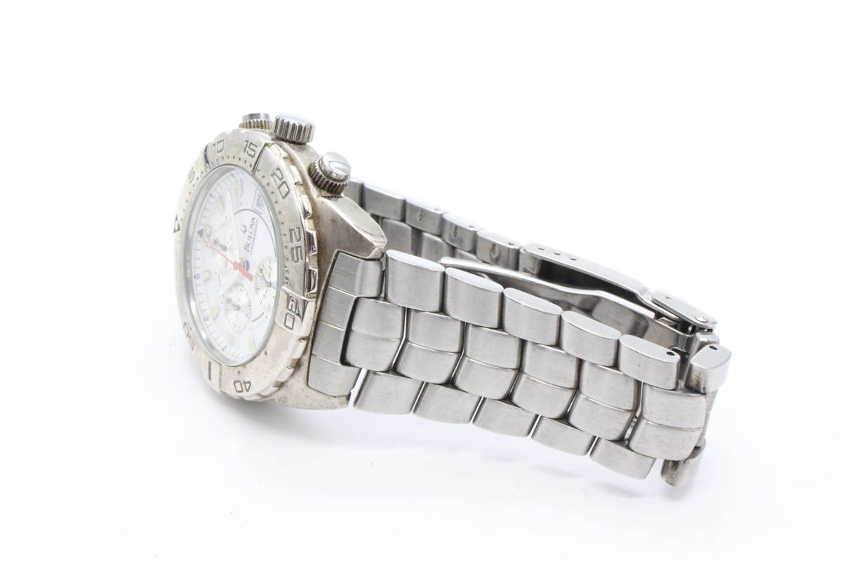 BULOVA ブローバ】 43401 クロノグラフ デイト クォーツ/QZ メンズ 