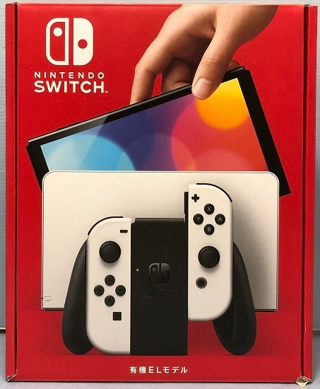 ■【未使用品】任天堂◆ニンテンドースイッチ 有機ELモデル 本体◆Nintendo Switch Joy-Con(L)/(R) ホワイト◆[66]