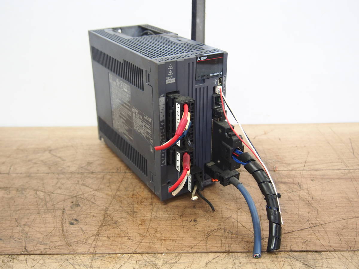 ★【1K1021-64】 MITSUBISHI 三菱 サーボアンプ MR-J4-350A MELSERVO-J4 動作保証