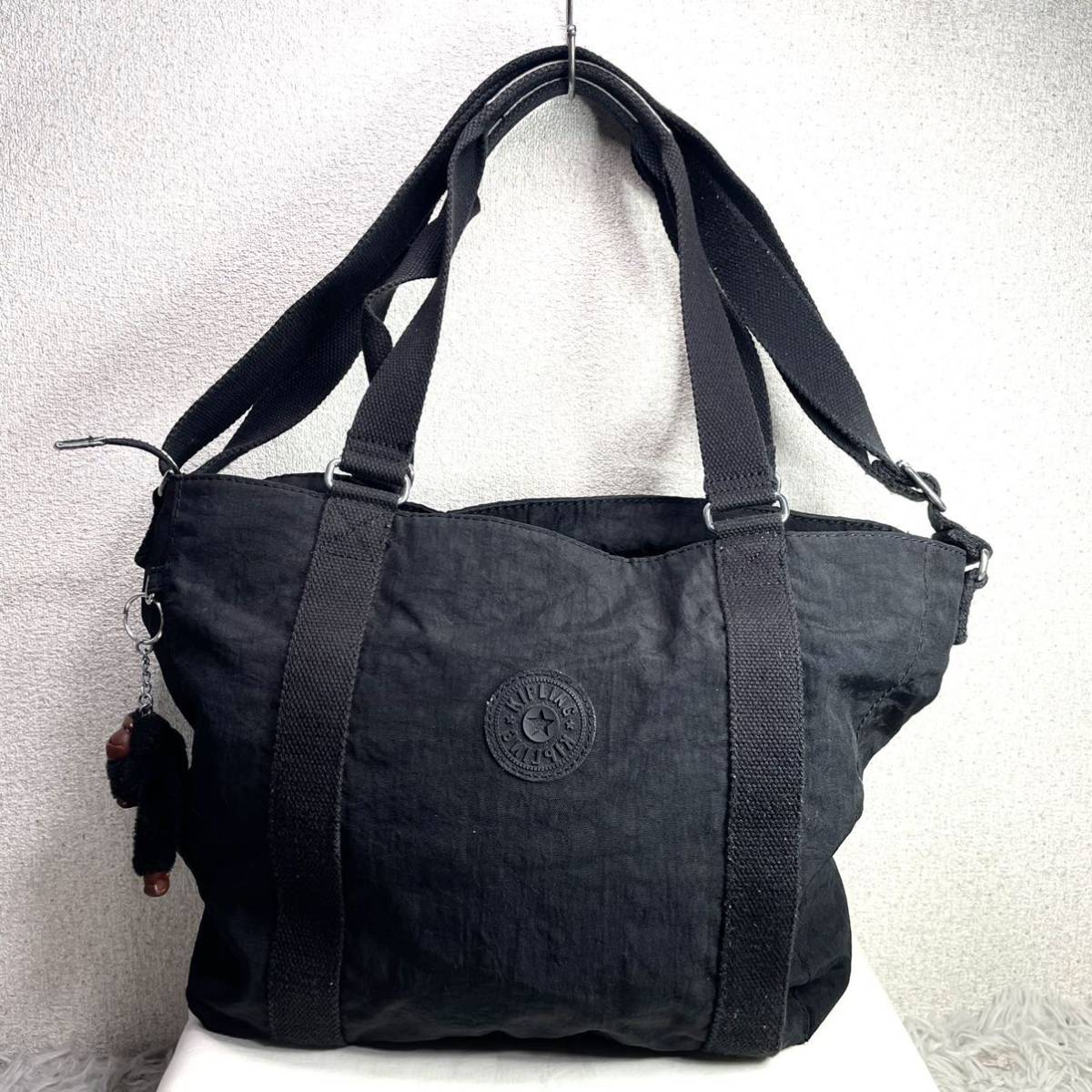 Kipling キプリング 2way ショルダートートバッグ ハンドバッグ 