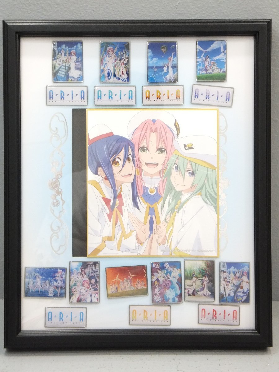 ◇開封品 ARIA 歴代ロゴ＆ビジュアルピンバッジセット 同梱不可 1円