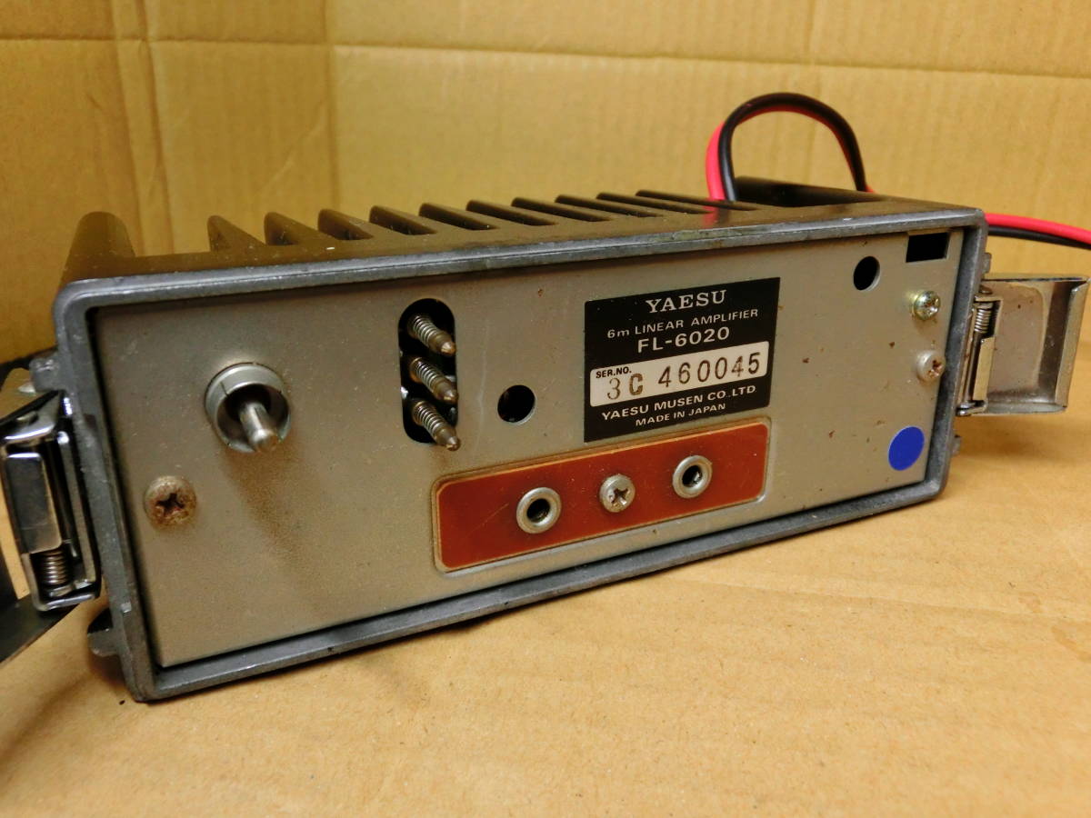ヤエス八重洲 FL-6020 50MHz FT-690mkII用 10W リニアアンプ 現状渡し