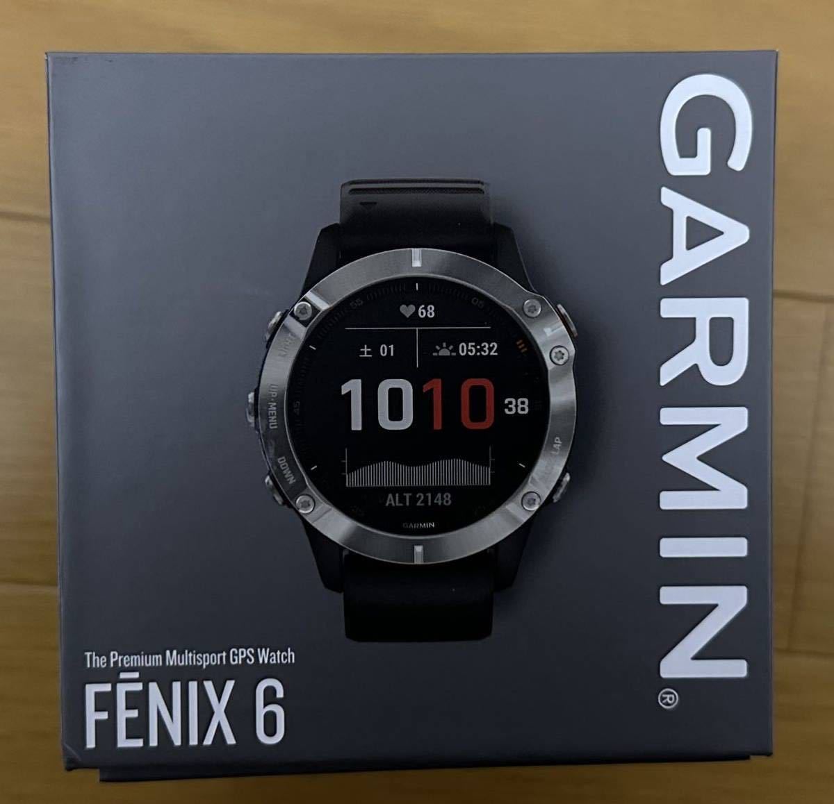【新品未開封】ガーミン Fenix 6 ブラック マルチスポーツ対応 GPSウォッチ