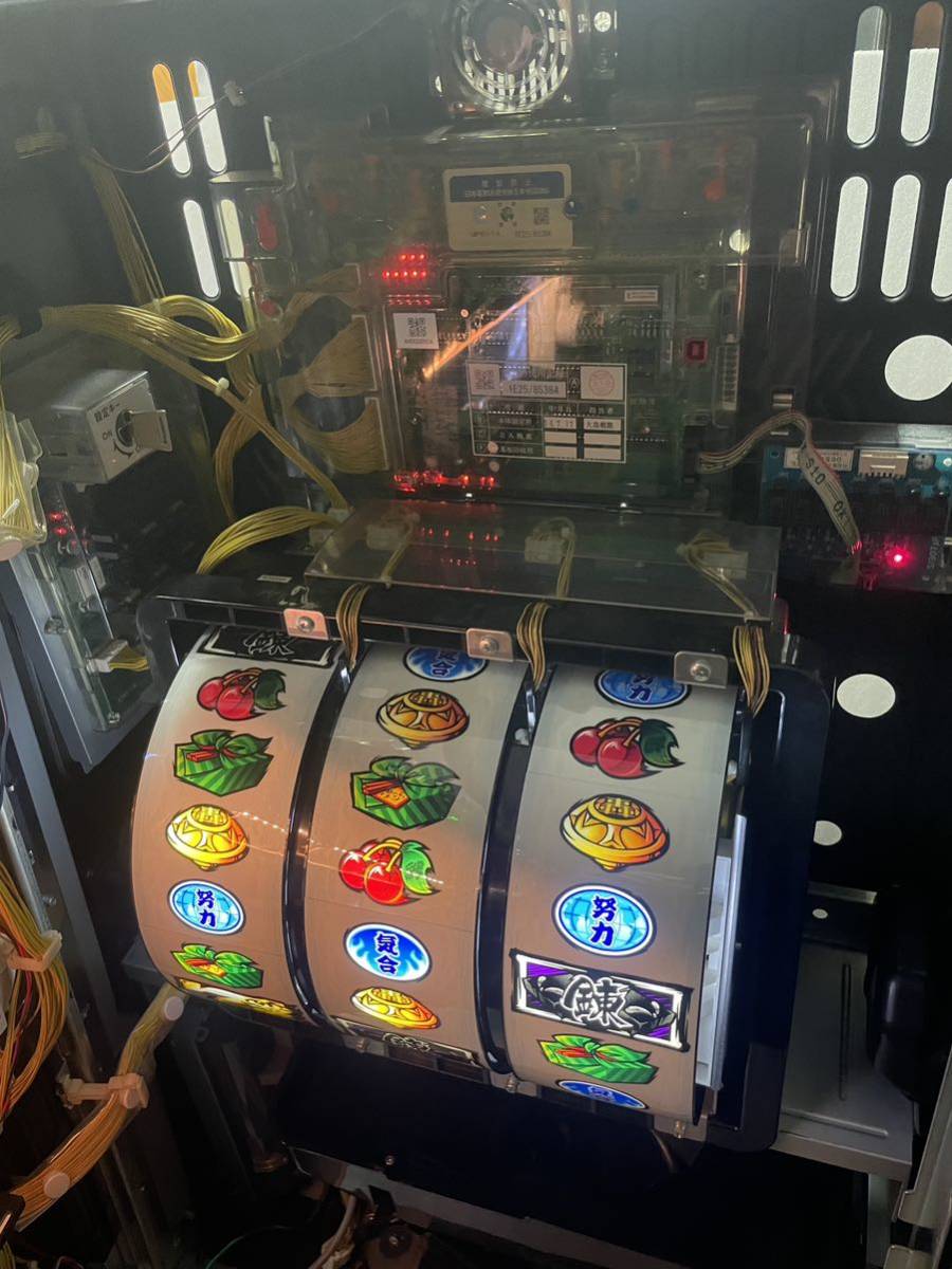 パチンコ・パチスロ 超美品 4号機 押忍 番長 男湯パネル 実機 送料無料
