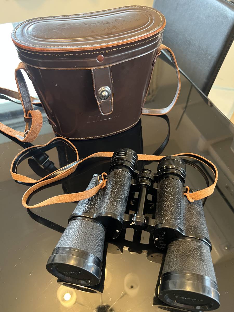 7×50 ニコン 7.3° Nikon 双眼鏡 レトロ ケース | キャップ付 カメラ