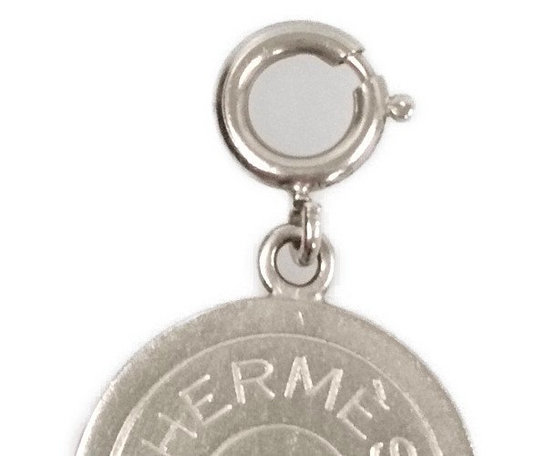 HERMES エルメス セリエ チャーム トップ ペンダントトップ 金属製