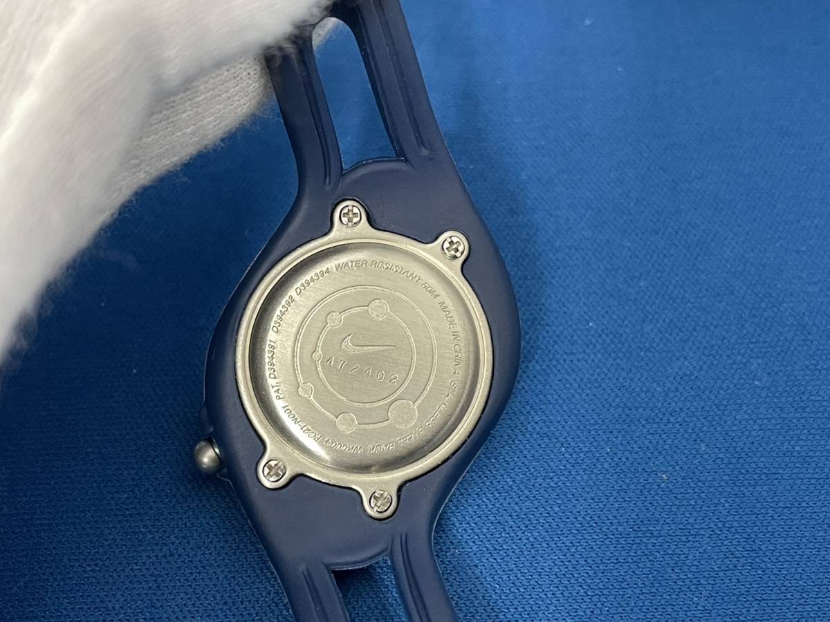 稼働品 NIKE TIMING WATCH ナイキタイミングウォッチ ブルー シルバー