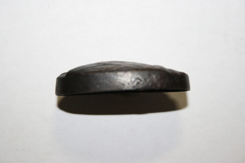 無銘 名品！ 鉄地鐺！堅牢！ 蝉図高彫り銀象嵌入り「始まり」の象徴！