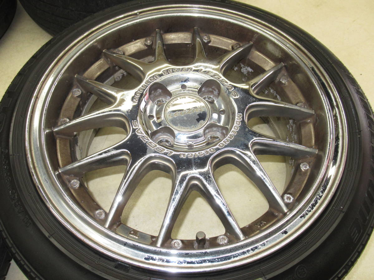 ホットスタッフ Stich LEGZAS(レグザス)M700 6.5J-15 off+38 pcd100/4H 