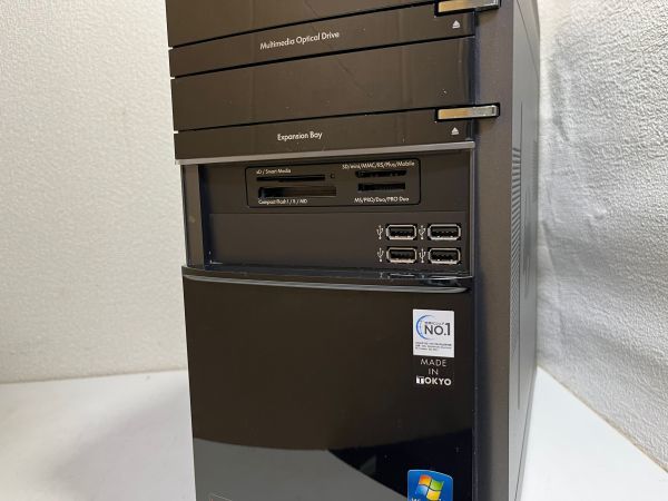最新Win11 Core i7搭載 3.80GHz x8 /新品SSD512GB+HDD1TB /メモリ12GB