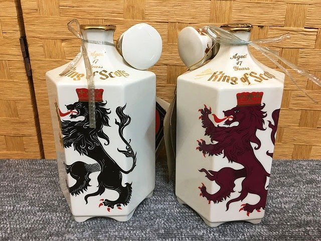 MHE63972大 ☆未開栓☆ King of Scots スコッチウイスキー 4本 まとめ