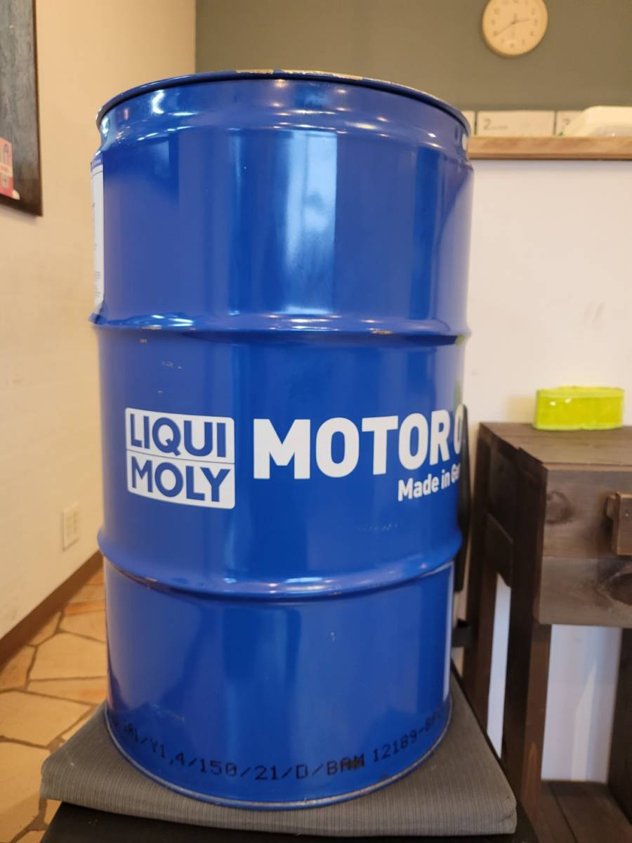 60L 空ドラム缶　リキモリ LIQUIMOLY  3缶 60L 空ドラム缶 LIQUI MOLY リキモリ 新油抜き 空き缶 ドラム缶③