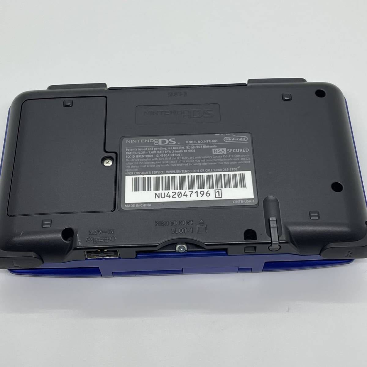 限定 完動品 】 傷少ない 初代 ニンテンドー DS エレクトリックブルー 
