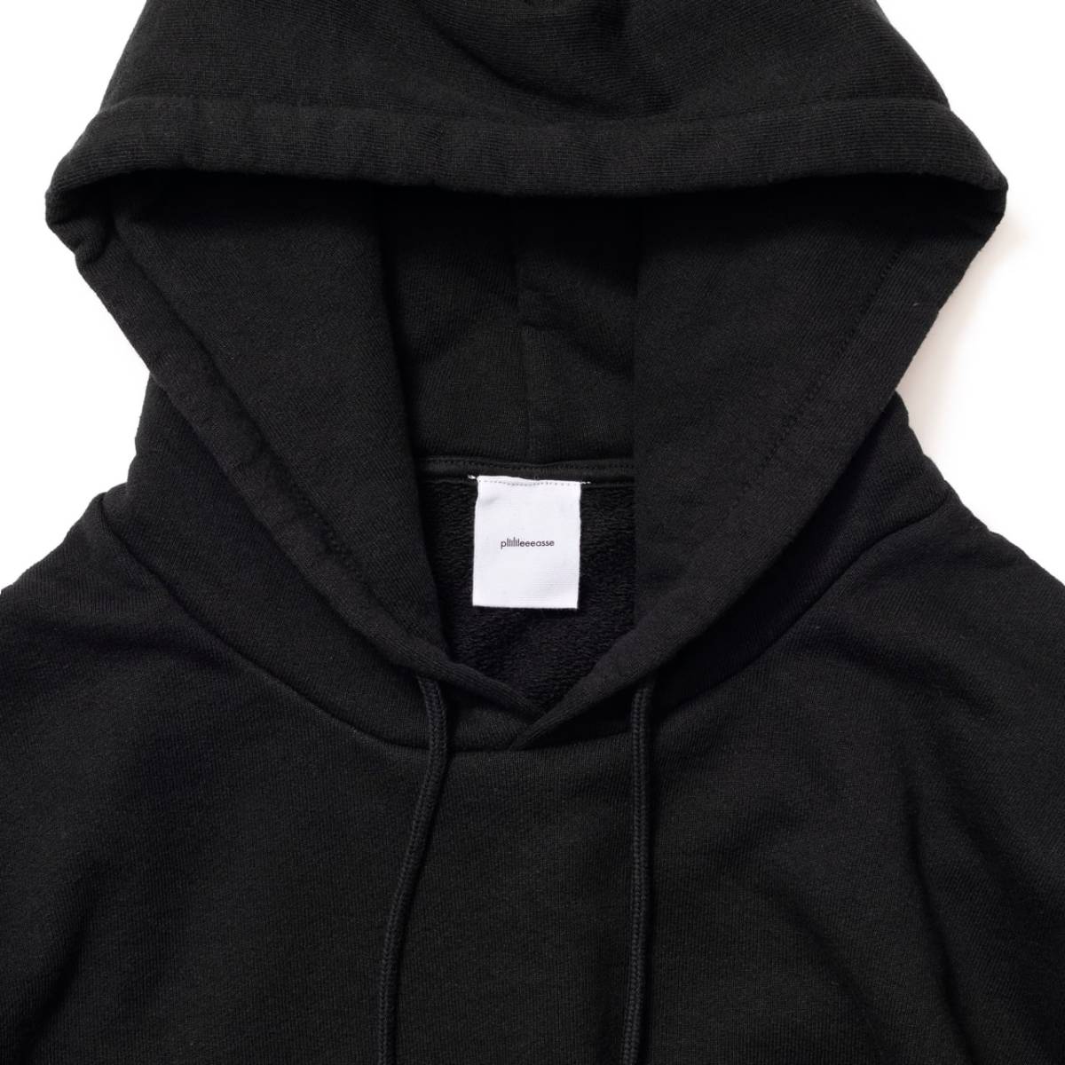 plllllleeeasse French Terry Hooded Sweatshirt COMOLI AURALEE 