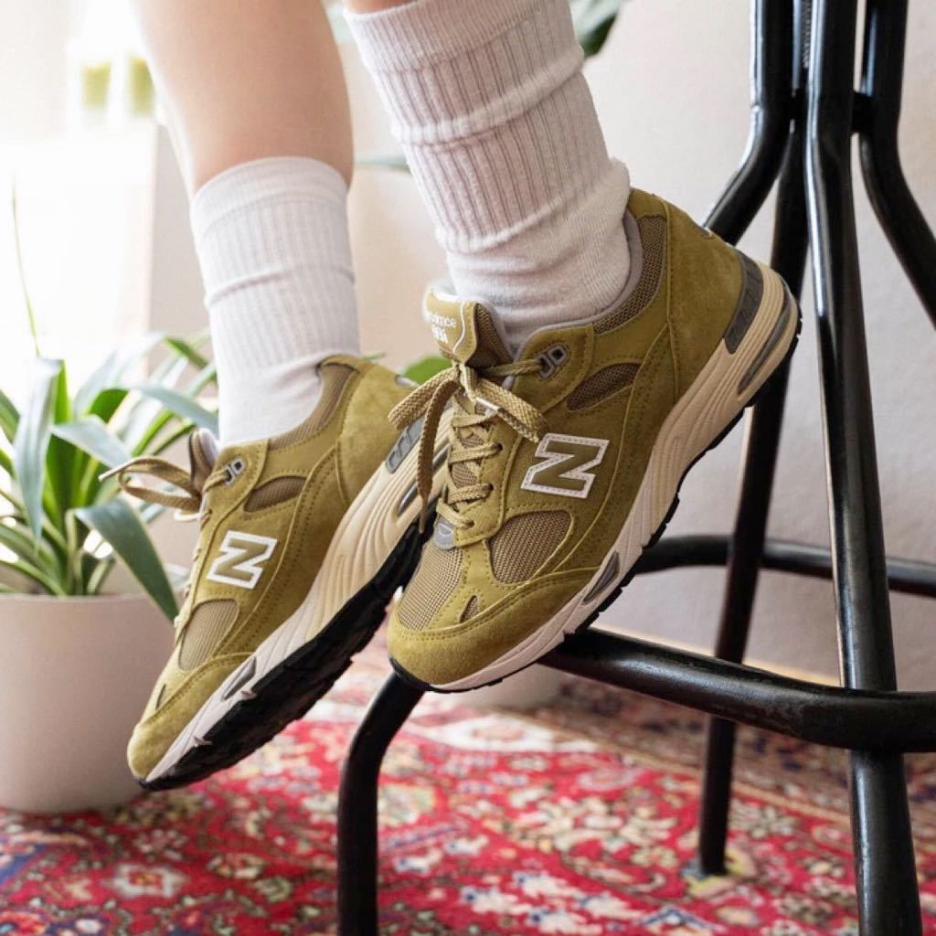 新品 英国製 ニューバランス New Balance M991GGW スニーカー 29.5 