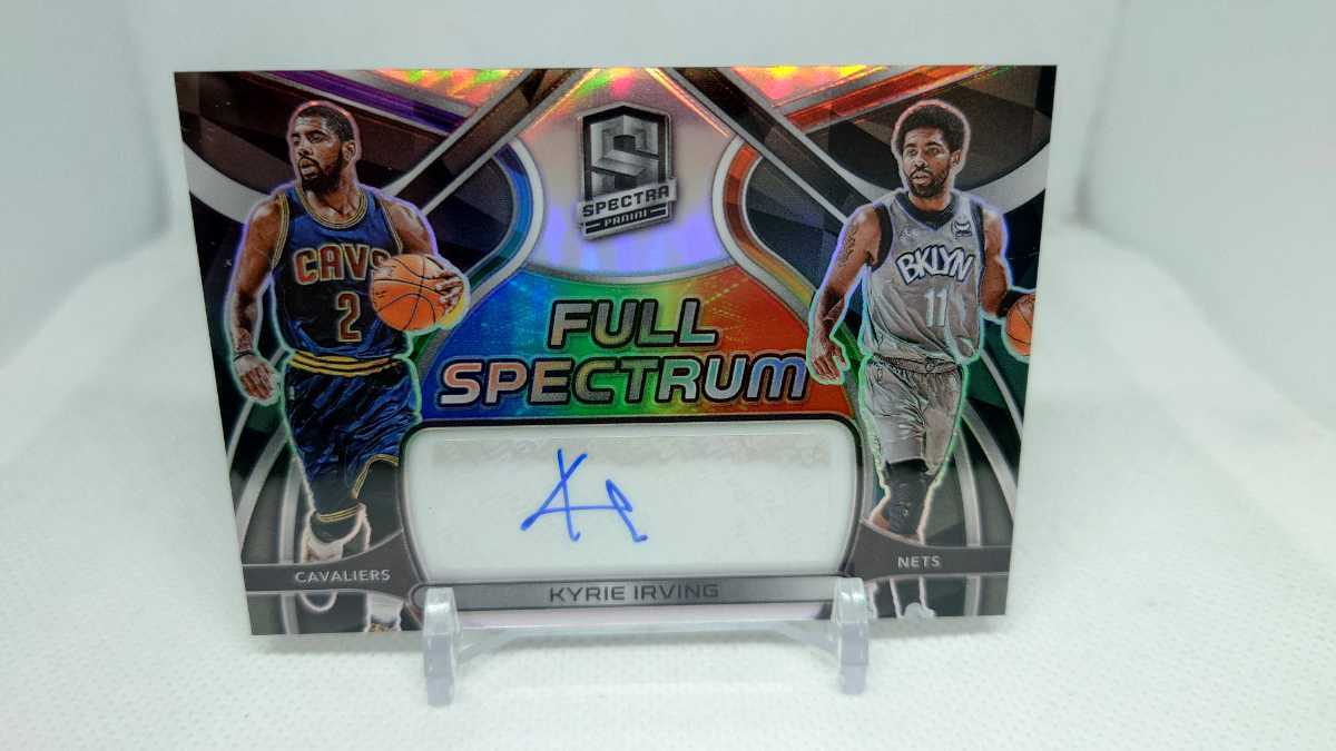 2021-22 Panini Spectra Kyrie Irving Full Spectra Auto /49 NBA CAVS NETS Autograph Signature All Star 大活躍中