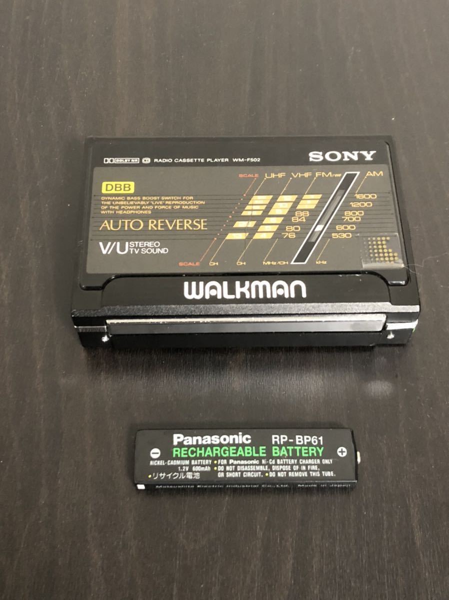 WM-F502 - SONY Yahoo!オークション カセットプレーヤー 「wm-f502