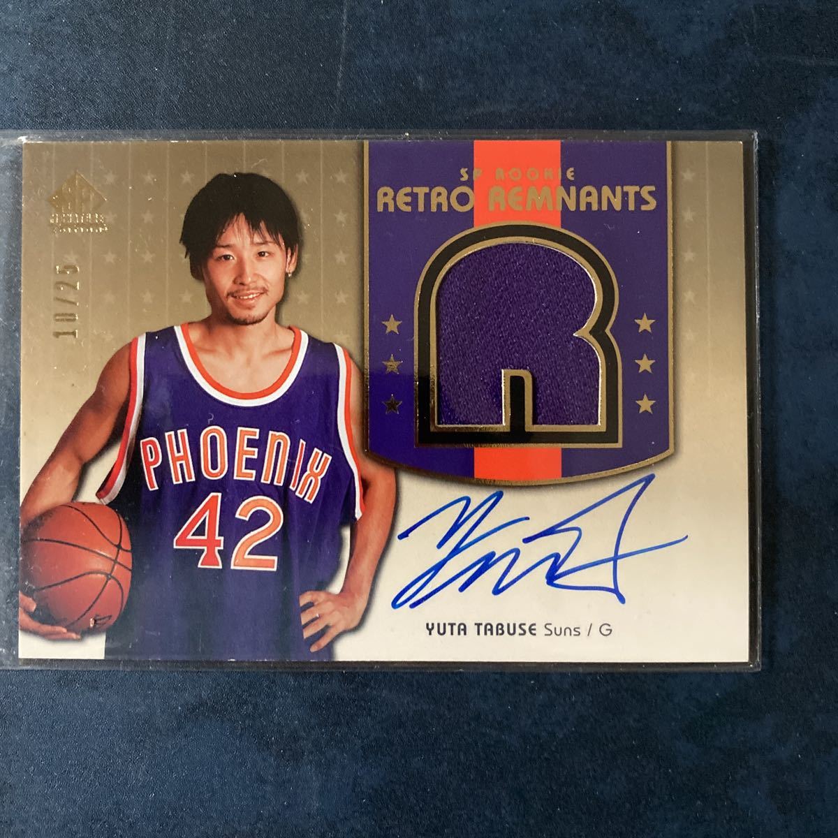 田臥勇太 NBA 2004-05 ジャージ SP Auto レジェンド直筆 ルーキー